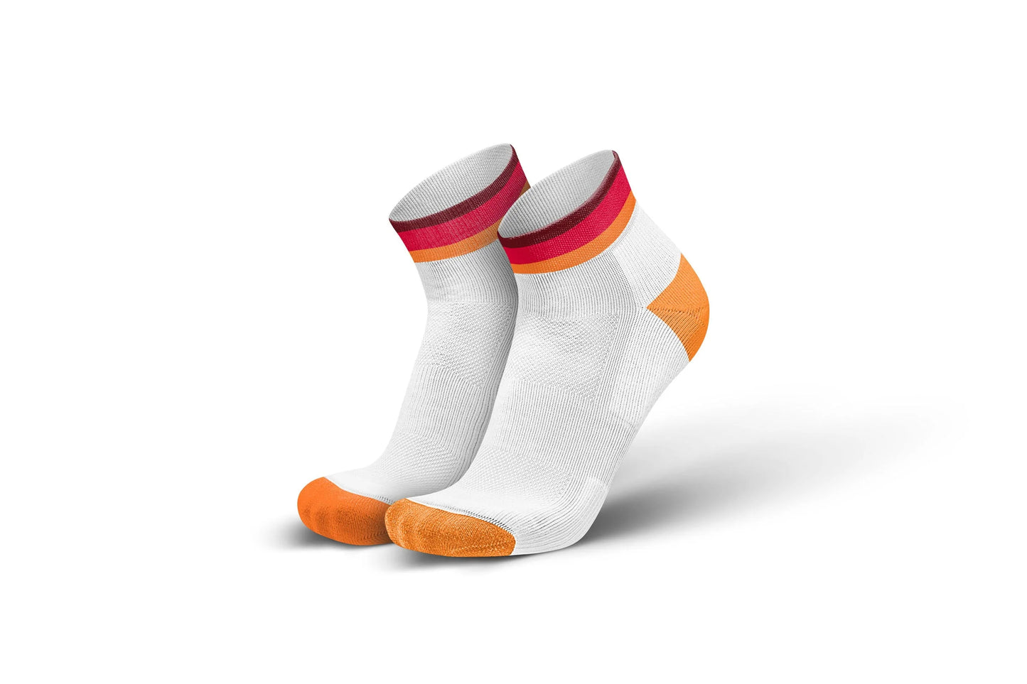 Medias Incylence Running Layers Orange Red