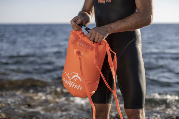 Boya de natación para aguas abiertas