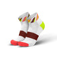 Medias Incylence Running Dashes Short White Inferno