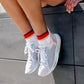 Medias Incylence Running Layers Orange Red