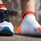 Medias Incylence Running Layers Orange Red