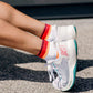 Medias Incylence Running Layers Orange Red