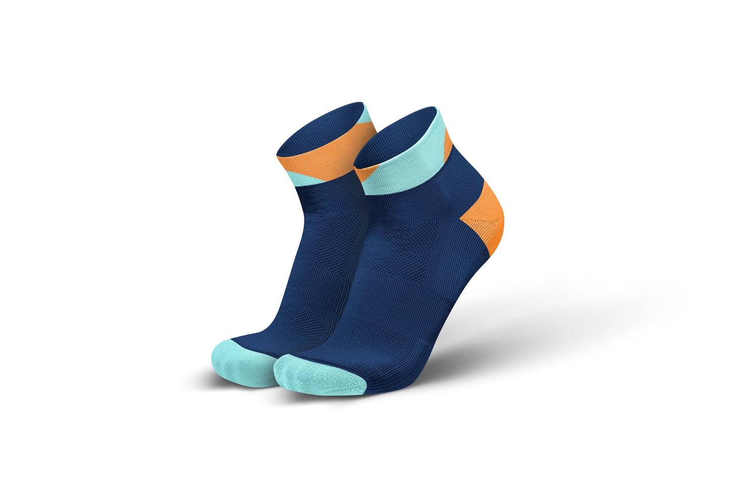 Medias Incylence Running Splits Mint Orange