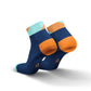 Medias Incylence Running Splits Mint Orange