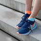 Medias Incylence Running Splits Mint Orange