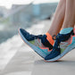 Medias Incylence Running Splits Mint Orange
