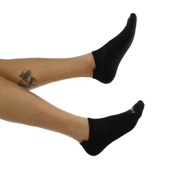 Medias running essenziales negras